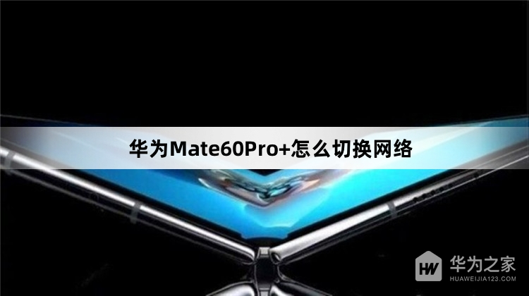 华为Mate60Pro+切换网络教程
